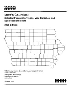 Iowa S Counties Selected Population Trends Vital Statistics And